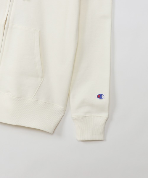 Champion(チャンピオン)の「【Champion/チャンピオン】レディース ベーシック ジップフーデッドスウェットシャツ(パーカー・レディース・グレー/ブラック/ブルー系その他2/オフホワイト/サーモンピンク/ネイビー/ナチュラル/その他4/ブラウン系その他/ブルー系その他/ブラウン系/イエロー系その他・LARGE/MEDIUM/SMALL/X-LARGE)」の22枚目の写真