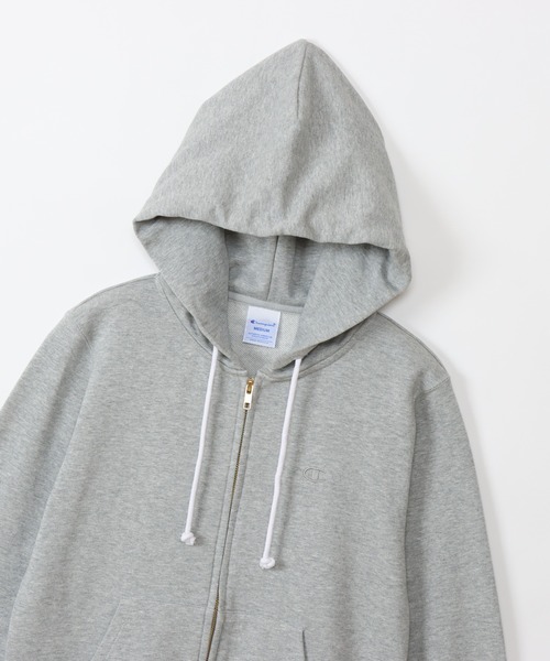 Champion(チャンピオン)の「【Champion/チャンピオン】レディース ベーシック ジップフーデッドスウェットシャツ(パーカー・レディース・グレー/ブラック/ブルー系その他2/オフホワイト/サーモンピンク/ネイビー/ナチュラル/その他4/ブラウン系その他/ブルー系その他/ブラウン系/イエロー系その他・LARGE/MEDIUM/SMALL/X-LARGE)」の16枚目の写真