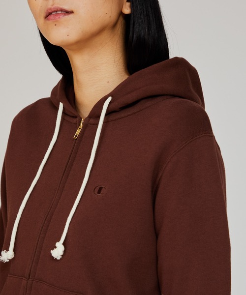 パーカー 「Champion/チャンピオン」レディース ベーシック ジップフーデッドスウェットシャツ レディース セール】【Champion/チャンピオン】レディース ベーシック