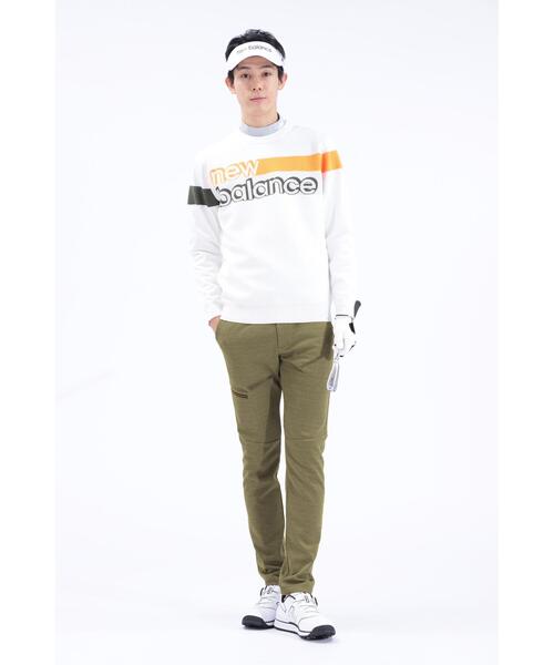 New Balance Golf(ニューバランスゴルフ)の「【new balance golf】ダンボールニット裏起毛 スウェット スリム ロングパンツ (MENS SPORT)(スウェットパンツ・メンズ・グレー/ブラック/カーキ・LARGE/X-LARGE/MEDIUM/XX-LARGE/SMALL)」の10枚目の写真