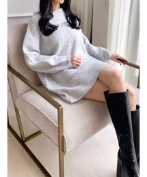 RESEXXY | ルーズミニニットワンピース(ワンピース)