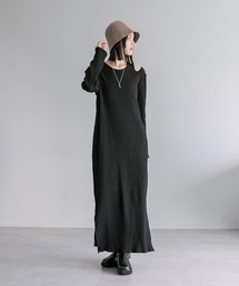 mystic | 【3色展開】カットアウトワンピース(ワンピース)