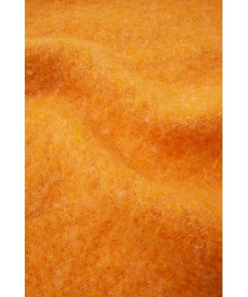 MOUSSY（マウジー）の「MOHAIR LIKE LONG スカーフ（マフラー・レディース・アイボリー/オレンジ/ブルー系その他/ライトイエロー・FREE）」の7枚目の写真