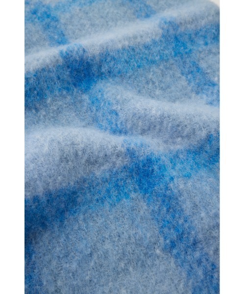 MOUSSY（マウジー）の「MOHAIR LIKE LONG スカーフ（マフラー・レディース・アイボリー/オレンジ/ブルー系その他/ライトイエロー・FREE）」の11枚目の写真