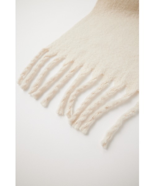 MOUSSY（マウジー）の「MOHAIR LIKE LONG スカーフ（マフラー・レディース・アイボリー/オレンジ/ブルー系その他/ライトイエロー・FREE）」の15枚目の写真