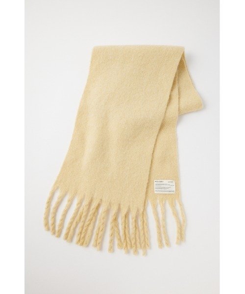 MOUSSY（マウジー）の「MOHAIR LIKE LONG スカーフ（マフラー・レディース・アイボリー/オレンジ/ブルー系その他/ライトイエロー・FREE）」の18枚目の写真