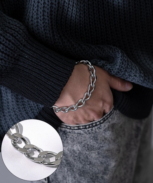 improves（インプローブス）の「チェーン ブレスレット（ブレスレット・メンズ・シルバー/シルバー系4/シルバー系2/シルバー系3/シルバー系1/シルバー系・FREE）」の3枚目の写真