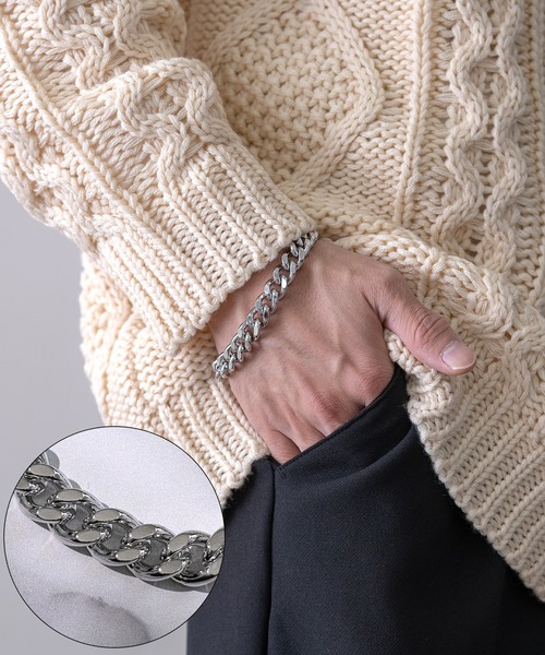 improves（インプローブス）の「チェーン ブレスレット（ブレスレット・メンズ・シルバー/シルバー系4/シルバー系2/シルバー系3/シルバー系1/シルバー系・FREE）」の4枚目の写真