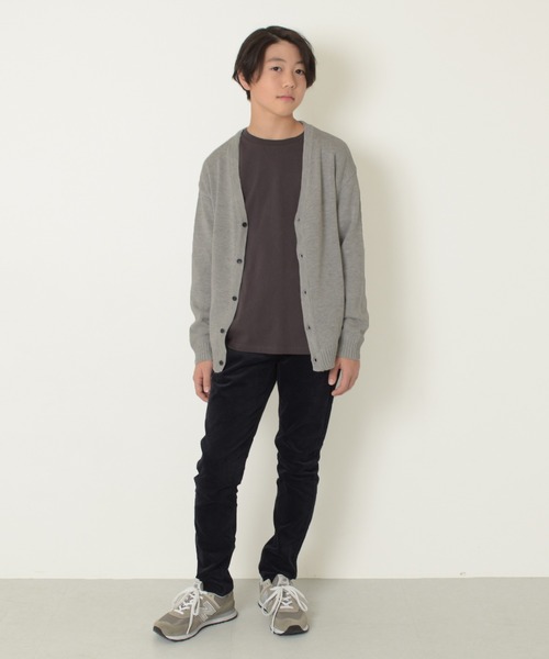 GLAZOS（グラソス）の「【大人向けサイズあり】別珍・スリムパンツ（その他パンツ・キッズ・ネイビー/チャコールグレー・140cm/150cm/160cm/170cm）」の10枚目の写真