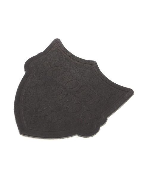 schott（ショット）の「Schott/ショット/LEATHER PATCH ”Schott Bros”/レザーパッチ "ショットブロス"（その他雑貨・メンズ・ブラック・F）」の4枚目の写真