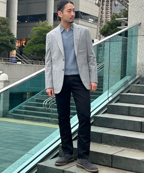 Banana Republic(バナナリパブリック)の「Paulo メリノセーター(ニット/セーター・メンズ・ブラック/ブルー・M/L/XL/S)」の5枚目の写真