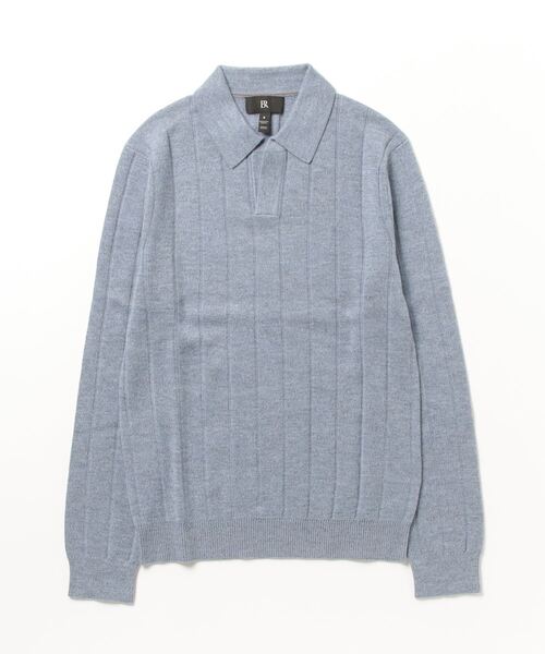 Banana Republic(バナナリパブリック)の「Paulo メリノセーター(ニット/セーター・メンズ・ブラック/ブルー・M/L/XL/S)」の6枚目の写真