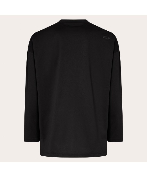 OAKLEY(オークリー)の「オークリー FGL SCRATCH LS TEE 3.7 /ロングTシャツ/ロンT/OUTDOOR アウトドア/OAKLEY(Tシャツ/カットソー・メンズ・ブラック・S/M/XL/L)」の2枚目の写真