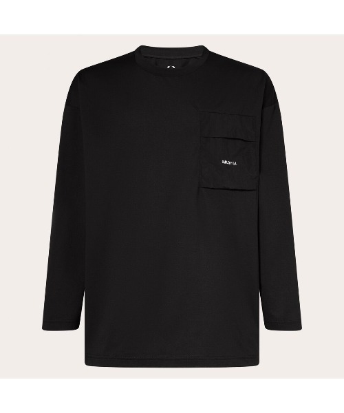 OAKLEY(オークリー)の「オークリー FGL SCRATCH LS TEE 3.7 /ロングTシャツ/ロンT/OUTDOOR アウトドア/OAKLEY(Tシャツ/カットソー・メンズ・ブラック・S/M/XL/L)」の4枚目の写真