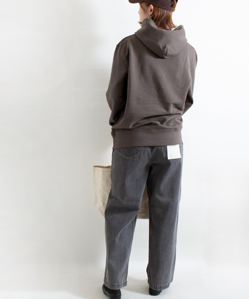 ALL ORDINARIES（オールオーディナリーズ）の「Rue de St.PAUL プルパーカー（パーカー・レディース・チャコールグレー/ネイビー・M/L）」の16枚目の写真