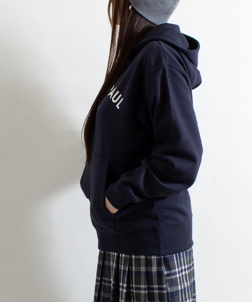 ALL ORDINARIES（オールオーディナリーズ）の「Rue de St.PAUL プルパーカー（パーカー・レディース・チャコールグレー/ネイビー・M/L）」の5枚目の写真