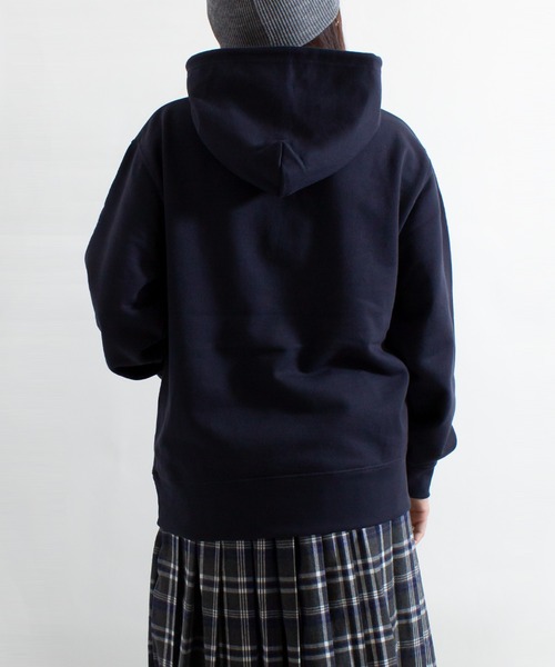 ALL ORDINARIES（オールオーディナリーズ）の「Rue de St.PAUL プルパーカー（パーカー・レディース・チャコールグレー/ネイビー・M/L）」の3枚目の写真