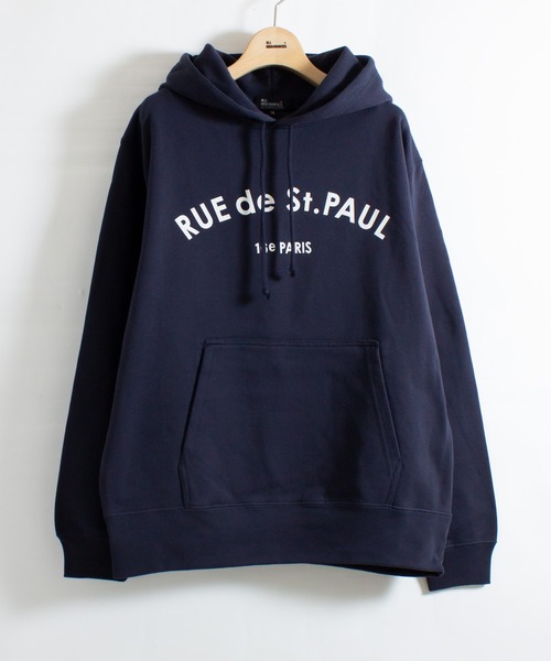 ALL ORDINARIES（オールオーディナリーズ）の「Rue de St.PAUL プルパーカー（パーカー・レディース・チャコールグレー/ネイビー・M/L）」の20枚目の写真