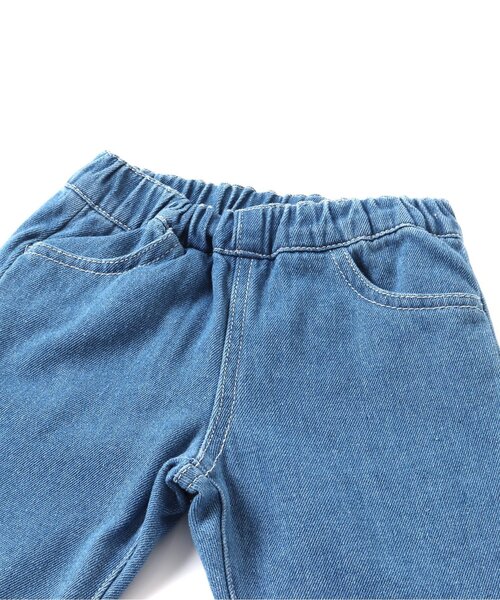 apres les cours（アプレレクール）の「【WEB限定】裏起毛スカラップハート刺繍パンツ（その他パンツ・キッズ・アイボリー/インディゴブルー/ブラウン・100/90/120/130/140/110/80）」の20枚目の写真