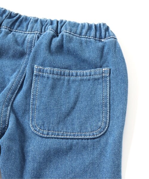 apres les cours（アプレレクール）の「【WEB限定】裏起毛スカラップハート刺繍パンツ（その他パンツ・キッズ・アイボリー/インディゴブルー/ブラウン・100/90/120/130/140/110/80）」の22枚目の写真