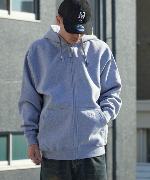 PRO CLUB (プロクラブ)の「Pro Club/プロクラブ Pro Club Heavyweight Full Zip Fleece Hoodie(13OZ) フルジップフーディー ヘビーウェイト(パーカー・メンズ・ヘザーグレー/ブラック/ネイビー/チャコール/ブラウン・XL/L/M/2XL)」の22枚目の写真