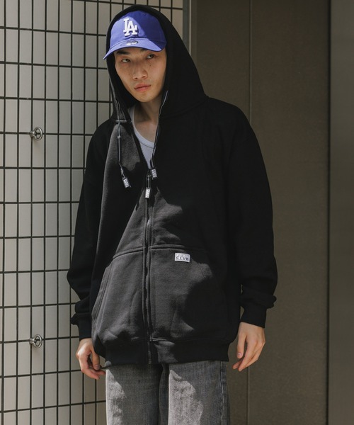 PRO CLUB (プロクラブ)の「Pro Club/プロクラブ Pro Club Heavyweight Full Zip Fleece Hoodie(13OZ) フルジップフーディー ヘビーウェイト(パーカー・メンズ・ヘザーグレー/ブラック/ネイビー/チャコール/ブラウン・XL/L/M/2XL)」の11枚目の写真