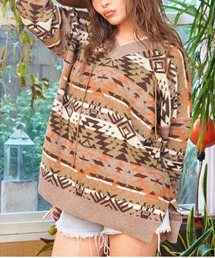 anap mimpi | オルテガVネックオーバーサイズニットトップス(ニット/セーター)