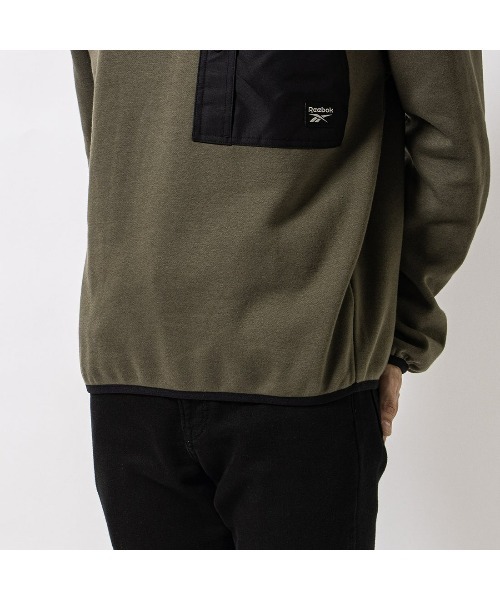 Reebok(リーボック)の「アドベンチャー フリース スウェット / CL ADVENTURE FLEECE SWEAT(スウェット・メンズ・アーミー・LARGE/MEDIUM/SMALL/XX-LARGE/X-LARGE/X-SMALL)」の5枚目の写真