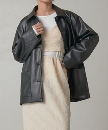 Lui's | レザーカーコート(カバーオール)