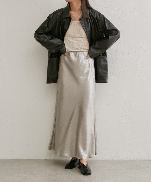 Lui's(ルイス)の「レザーカーコート(カバーオール・レディース・ブラック・FREE)」の20枚目の写真