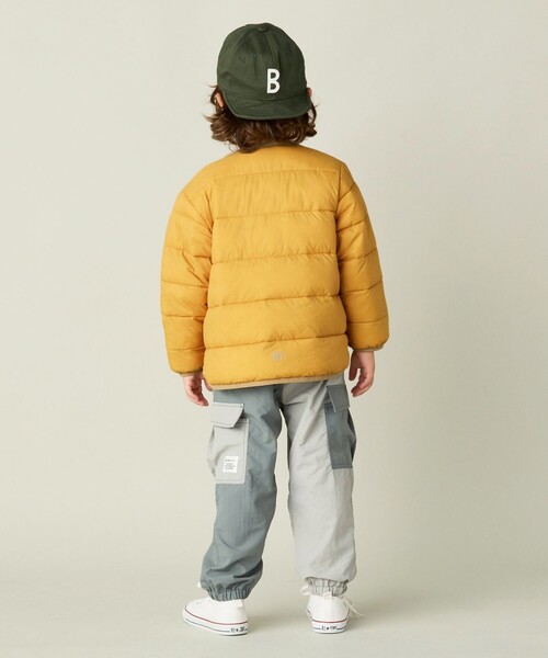 BEAMS mini（ビームスミニ）の「機能綿 ノーカラー ブルゾン 2024FW（90～150cm）（ブルゾン・キッズ・ロイヤルブルー/オレンジ系その他3・90/100/110/120/130/140/150）」の9枚目の写真