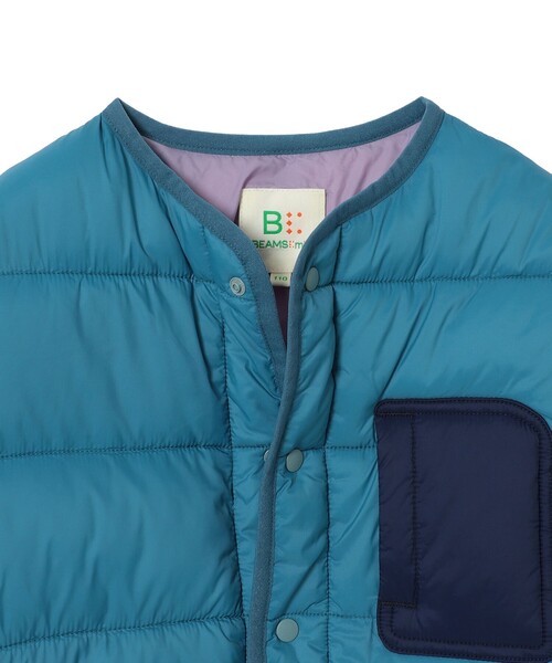 BEAMS mini（ビームスミニ）の「機能綿 ノーカラー ブルゾン 2024FW（90～150cm）（ブルゾン・キッズ・ロイヤルブルー/オレンジ系その他3・90/100/110/120/130/140/150）」の18枚目の写真