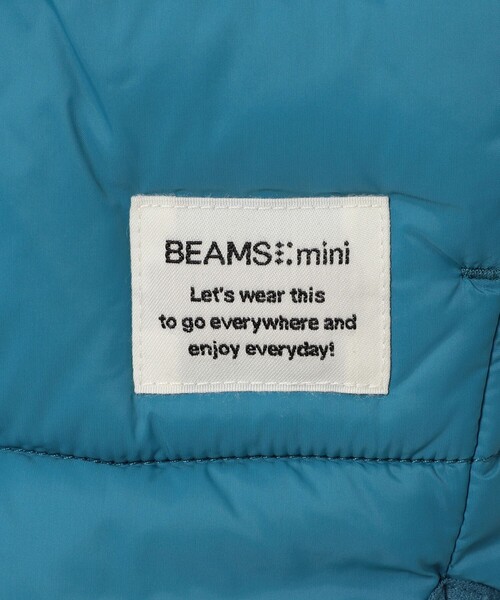 BEAMS mini（ビームスミニ）の「機能綿 ノーカラー ブルゾン 2024FW（90～150cm）（ブルゾン・キッズ・ロイヤルブルー/オレンジ系その他3・90/100/110/120/130/140/150）」の21枚目の写真