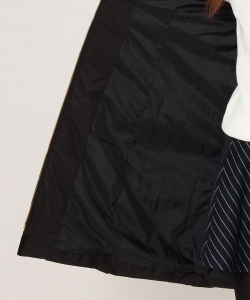 green label relaxing（グリーンレーベルリラクシング）の「◆PJT KF GREENDOWN FUR ダウンコート（ダウンジャケット/コート・レディース・ブラック/ネイビー・38/40/42/44/36/34）」の4枚目の写真