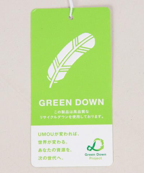 green label relaxing（グリーンレーベルリラクシング）の「◆PJT KF GREENDOWN FUR ダウンコート（ダウンジャケット/コート・レディース・ブラック/ネイビー・38/40/42/44/36/34）」の6枚目の写真