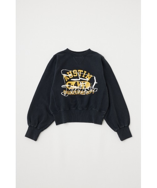 MOUSSY（マウジー）の「AUSTIN GOOD OLD プルオーバー（スウェット・レディース・レッド/ライトブラック/杢グレー・FREE）」の10枚目の写真