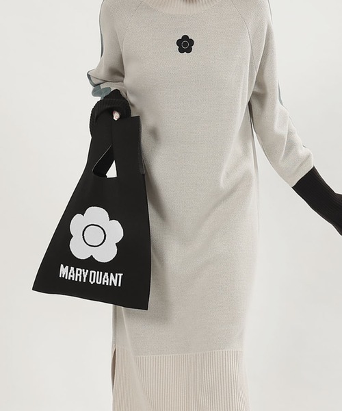 MARY QUANT（マリークワント）の「デイジーニットマルシェ ミニトート 