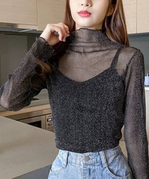 .KOM | A'GEM/9 × .kom『.kom/ドットケーオーエム』シースルー トップス(その他トップス)