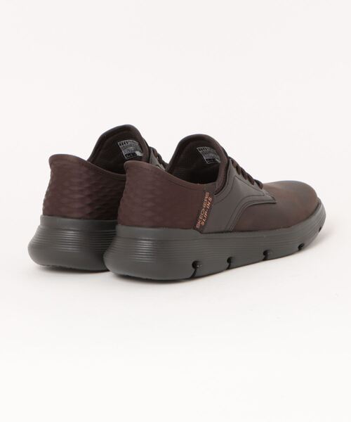 SKECHERS(スケッチャーズ)の「《SKECHERS》GARZA - GERVIN(スリッポン・メンズ・ダークブラウン/ブラック/ブラウン・25.0cm/25.5cm/26.0cm/26.5cm/27.0cm/27.5cm/28.0cm)」の4枚目の写真