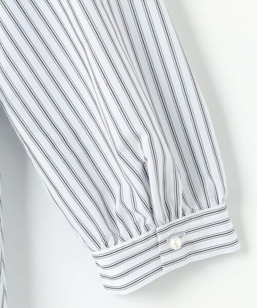 ANY SIS(エニィスィス)の「【洗える】タックペプラムシャツ ブラウス(シャツ/ブラウス・レディース・スカイブルー系1/ホワイト系1・2)」の11枚目の写真