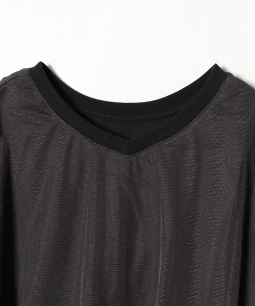 niko and...（ニコアンド）の「[MODE NORM CORE]2WAYチュールペイントプルオーバー（スウェット・レディース・グレー/ブラック/オフホワイト・MEDIUM/LARGE）」の8枚目の写真