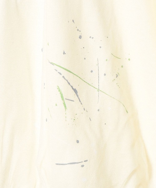 niko and...（ニコアンド）の「[MODE NORM CORE]2WAYチュールペイントプルオーバー（スウェット・レディース・グレー/ブラック/オフホワイト・MEDIUM/LARGE）」の10枚目の写真