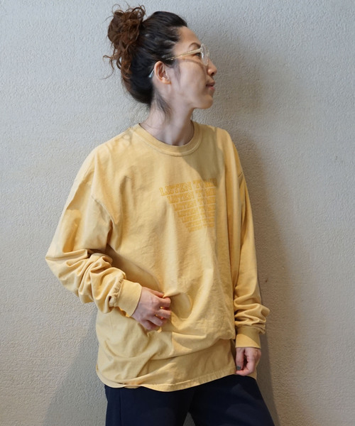 今季◆ジャーナルスタンダードラックス プリントロンT WHAT A DONUTS プリントロンT WHAT A DONUTS（Tシャツ／カットソー）｜journal
