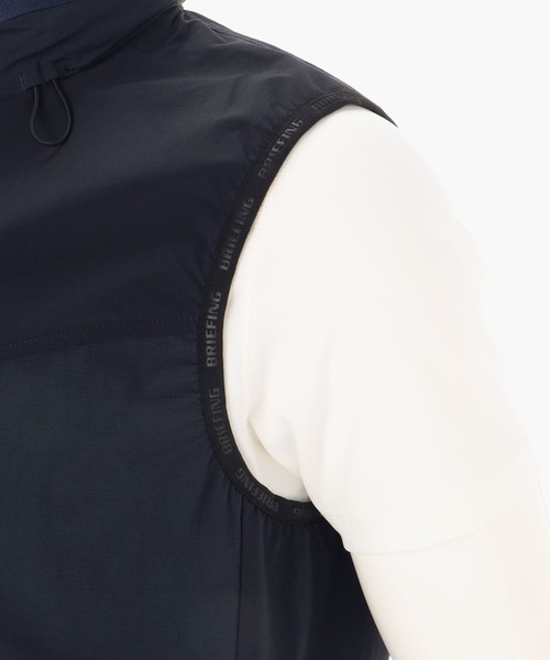 BRIEFING（ブリーフィング）の「【ブリーフィングゴルフ】CE MENS CORDURA WIND VEST（ベスト・メンズ・ブラック/ネイビー・L/M）」の18枚目の写真