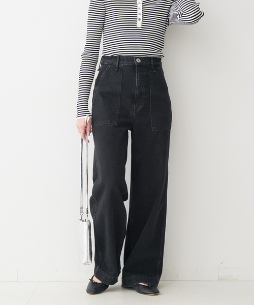 upperhights（アッパーハイツ）の「【upper hights / アッパーハイツ】THE COLIN（デニムパンツ・レディース・ライトブルー/ブラック・23/24/25/22）」の17枚目の写真