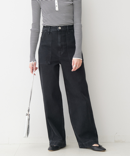 upperhights（アッパーハイツ）の「【upper hights / アッパーハイツ】THE COLIN（デニムパンツ・レディース・ライトブルー/ブラック・23/24/25/22）」の19枚目の写真