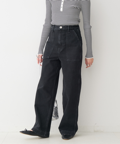 upperhights（アッパーハイツ）の「【upper hights / アッパーハイツ】THE COLIN（デニムパンツ・レディース・ライトブルー/ブラック・23/24/25/22）」の20枚目の写真