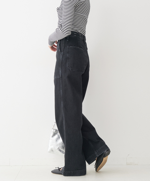 upperhights（アッパーハイツ）の「【upper hights / アッパーハイツ】THE COLIN（デニムパンツ・レディース・ライトブルー/ブラック・23/24/25/22）」の22枚目の写真