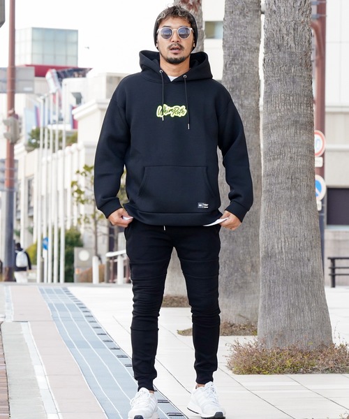 adamsJUGGLER（アダムスジャグラー）の「W/RネオンO.Pフーディー（パーカー・メンズ・ホワイト/ブラック・L/M）」の6枚目の写真