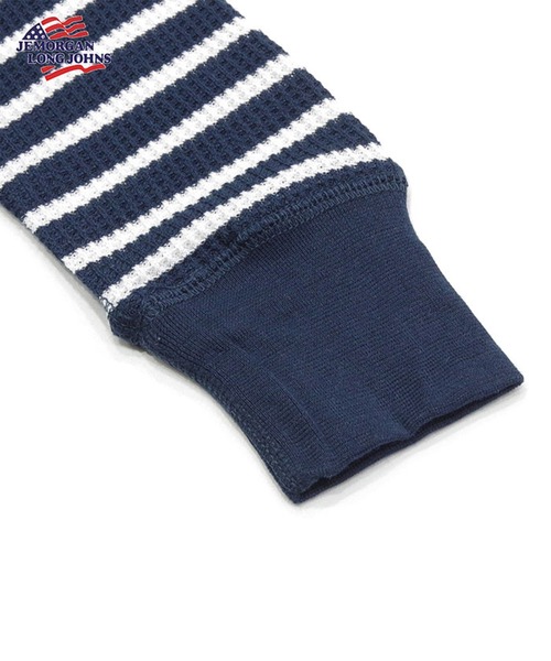 JEMORGAN(ジェーイーモーガン)の「【JEMORGAN / ジェーイーモーガン】ワッフルラグランボーダークルーロンT(パック入り)(Tシャツ/カットソー・レディース・ネイビー系1/ホワイト/グリーン/ワインレッド/杢グレー/ネイビー系2/グレー系1/ナチュラル・F)」の17枚目の写真